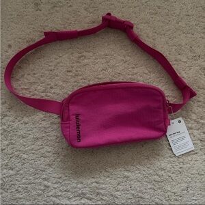 Mini Lululemon Pink Belt Bag